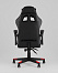 Кресло спортивное TopChairs Commander черно-красный